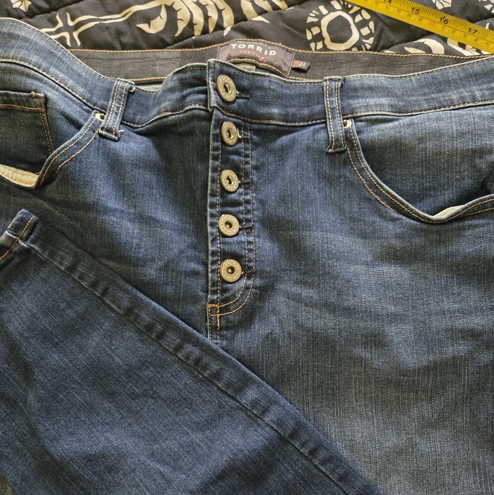 Torrid Blue Jeans Plus 22w
